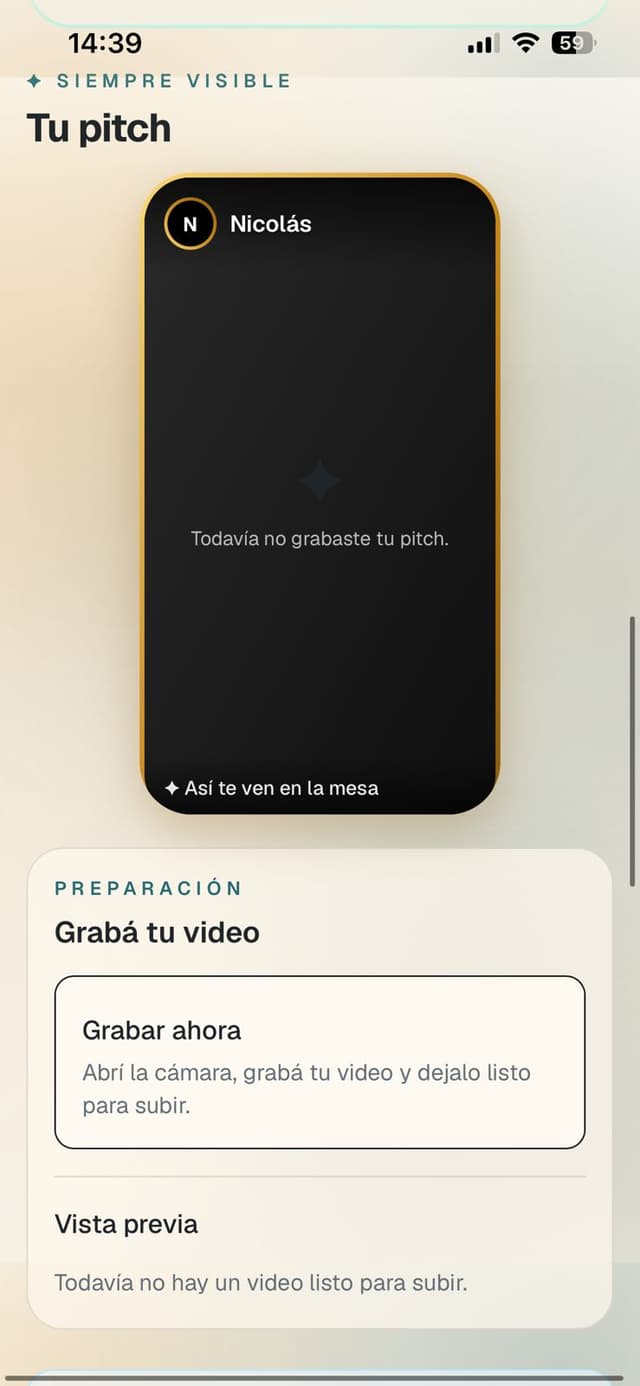 Producciones de un participante en su espacio de Entusiasmento